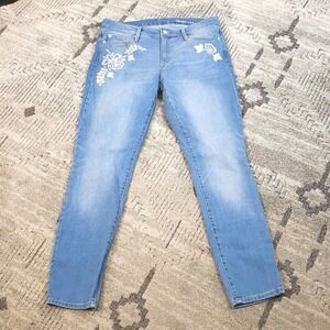 Gap 1969 Embroidered Jeans size 30r